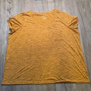 ♥️3/$30 Love & Legend orange boyfriend t shirt